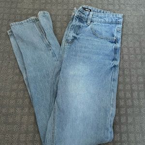 Fashion nova split end jeans